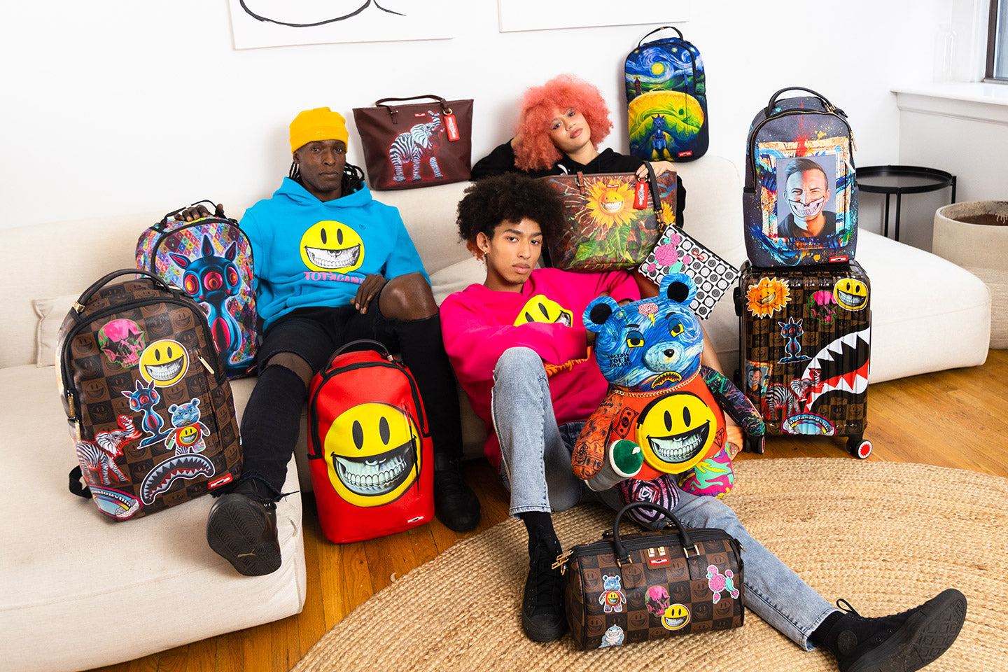 Sprayground Backpack 2010 Bear Zombie Money Better Have My Money