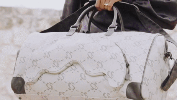 Sprayground Getaway Money Duffle Bag – NYCMode