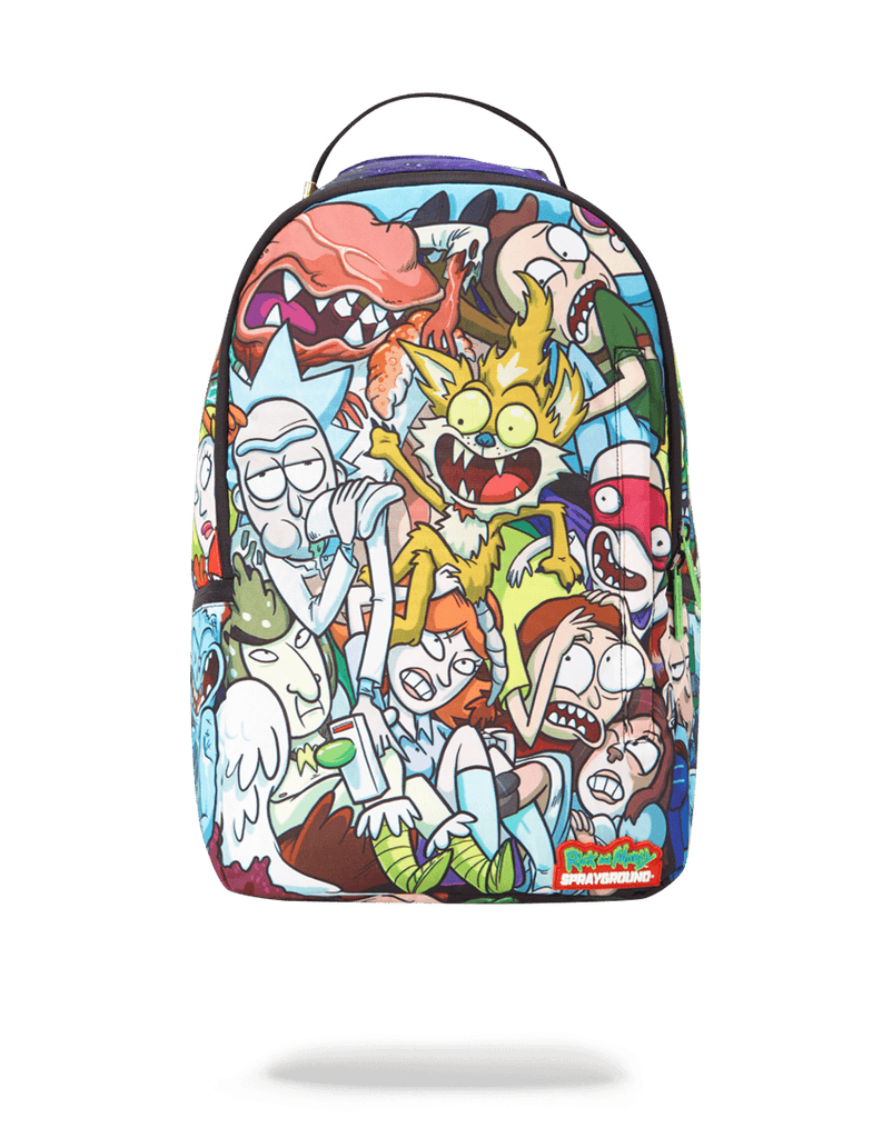 sprayground x rick and morty