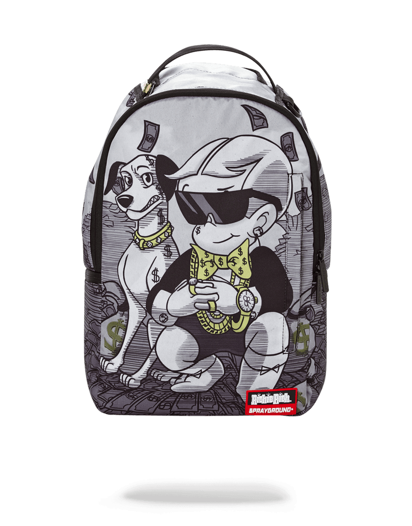 sprayground backpack richie rich