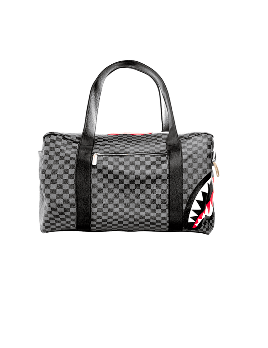 sprayground shark duffle