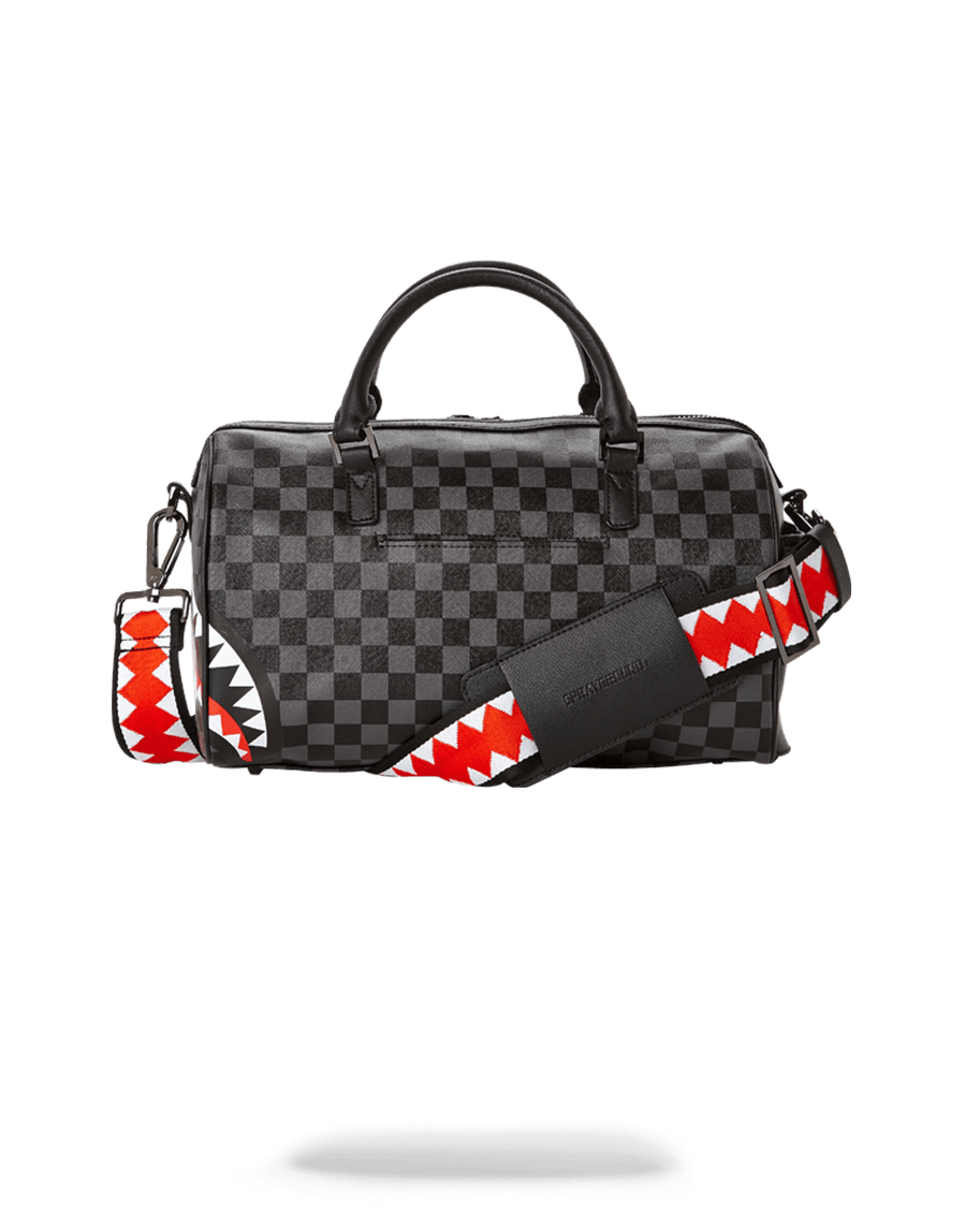 sprayground shark duffle