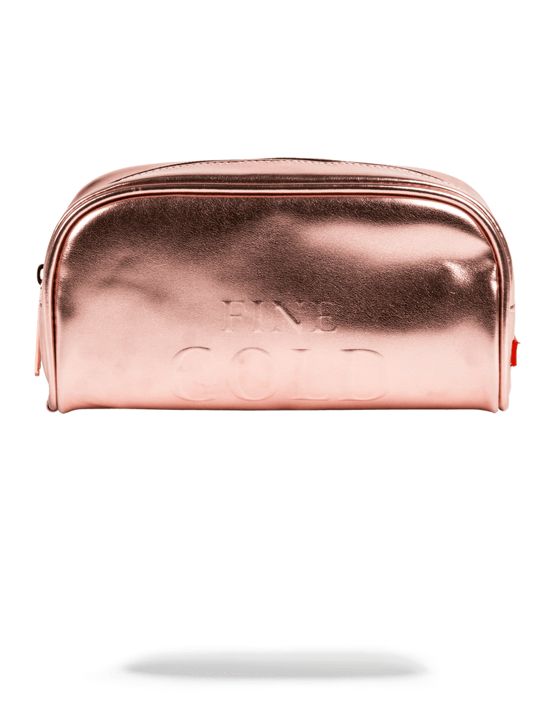 rose gold pouch