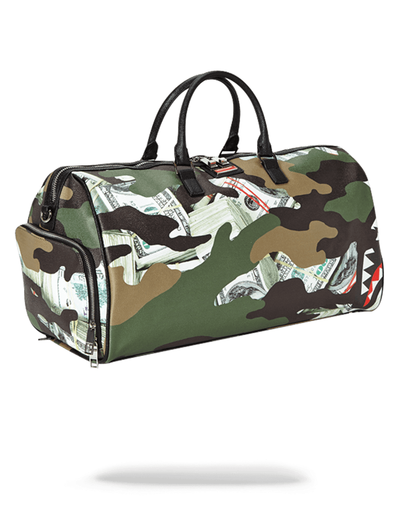 sprayground shark duffle