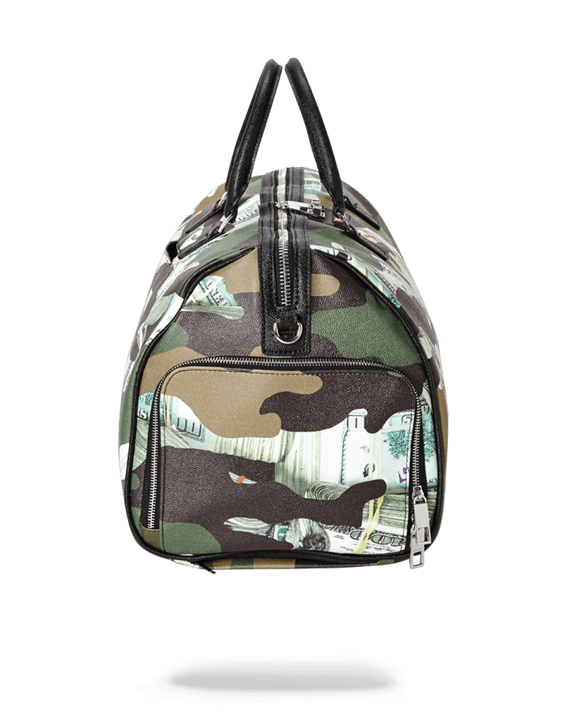 CAMO MONEY SHARK DUFFLE– SPRAYGROUND®