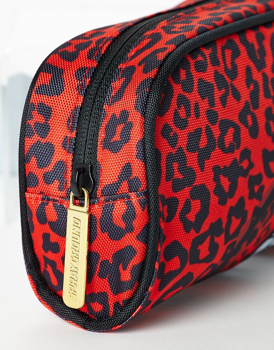 RED LEOPARD LIPS PENCIL CASE – SPRAYGROUND®