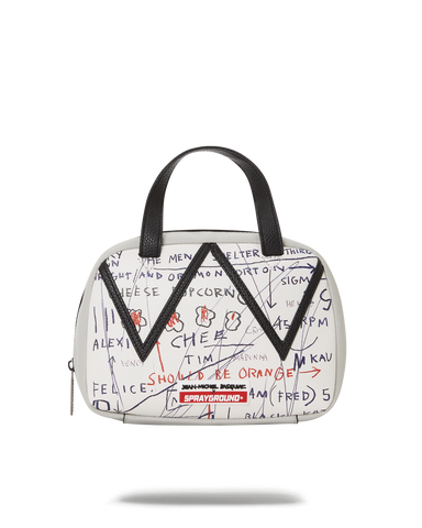 OFFICIAL BASQUIAT UNTITLED (CHEESE POPCORN) 1983 SLING MESSENGER ...