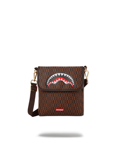 Spraground Mini Duffl Bag Brown Check 910D3585NSZ-BN