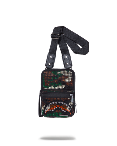 SPRAYGROUND 'Camoflage Trinity Shark' Cross-body Bag (Camo)  910B4879NSZ99000