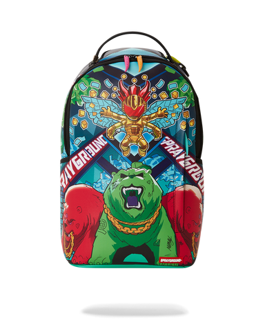 SPRAYGROUND BACKPACK ASTRO KING BACKPACK (DLXV) - LION RED LIMITED EDITION