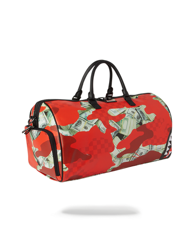 MONEY CAMO (RED) BACKPACK