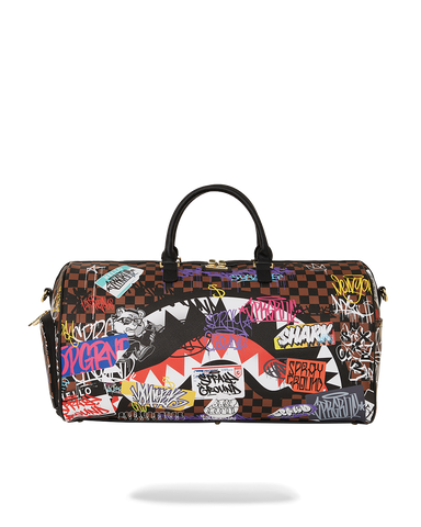 SprayGround- sharks in Paris teddy bear backpack - ShopperBoard