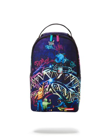 Sprayground Vice Beach Sharkmouth Pink Drip Backpack