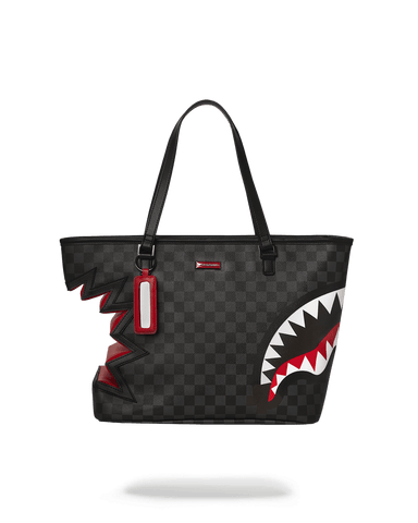 Sprayground 910B3778NSZ A.I.3 Shark Bite Black Gold Backpack, One Size