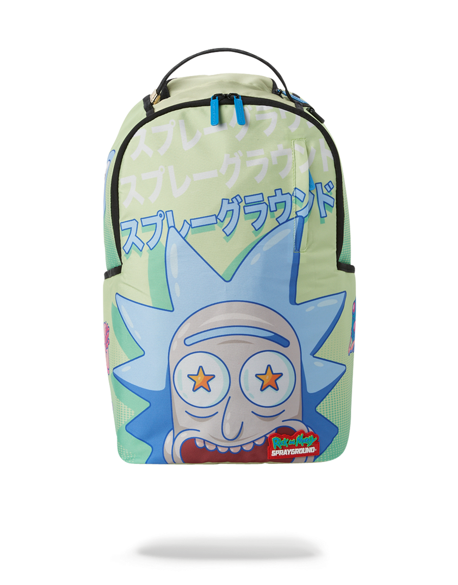 sprayground x rick and morty