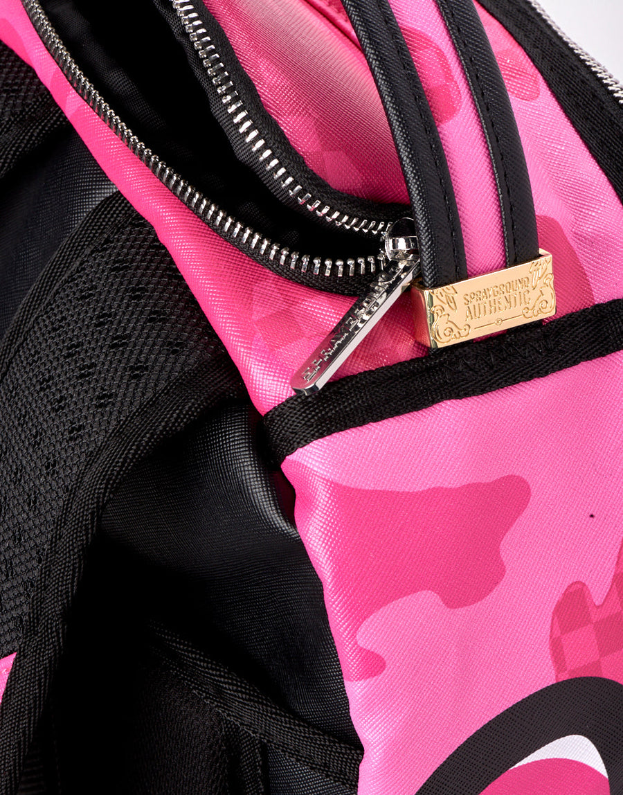 Sprayground Limited Edition Anime Camo Pink Vegan Leather Backpack for sale  online  eBay