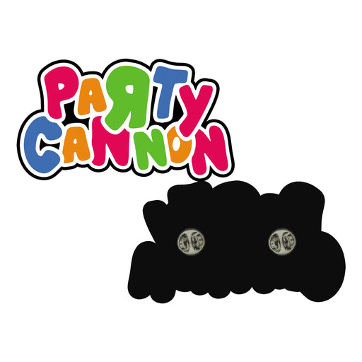 Party Cannon - Logo Patch — Gore House Productions