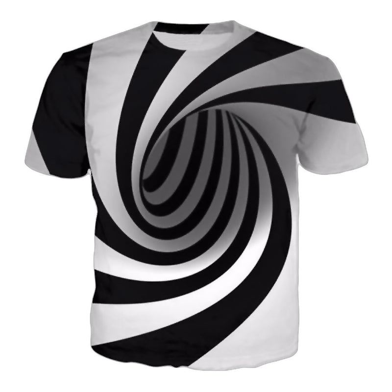 Vertigo | Hypnotic 3D Spiral T-Shirt | Trippyverse