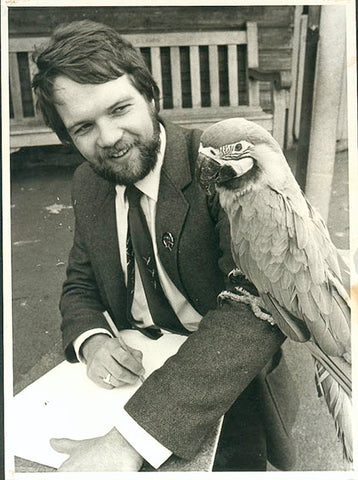 David with parrot