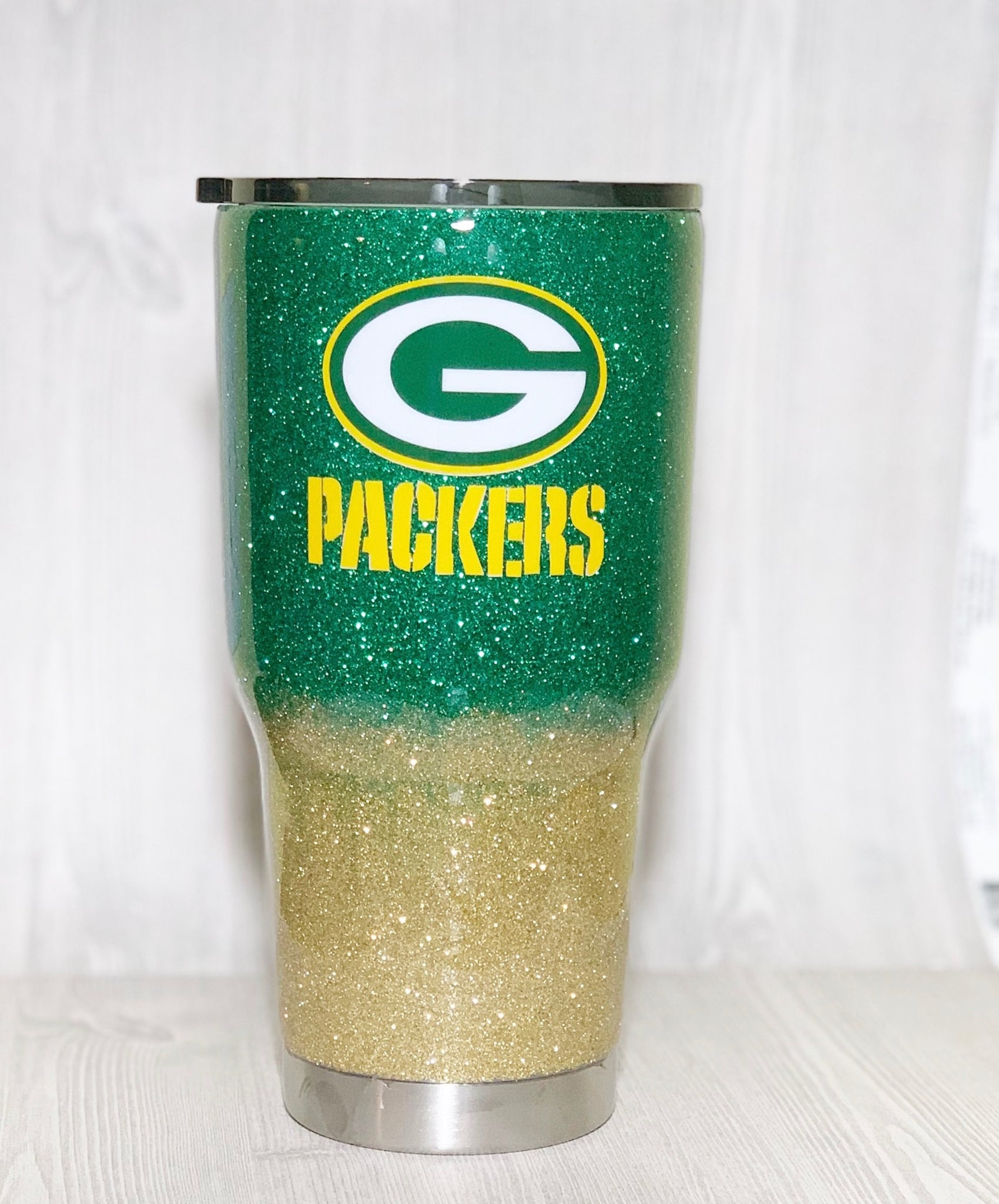 Tennessee Titans Glitter Stainless Steel Tumbler · Krave Designs