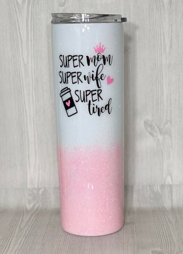 Louis Vuitton Glitter Tumbler – Olivia Kate Designs