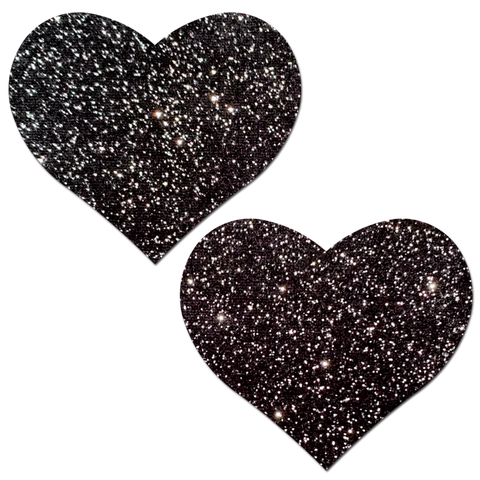  Pastease - Premium Color Changing Flip Sequins Heart Pasties  Nipple Covers O/S (Pearl/White) Nipple Covers