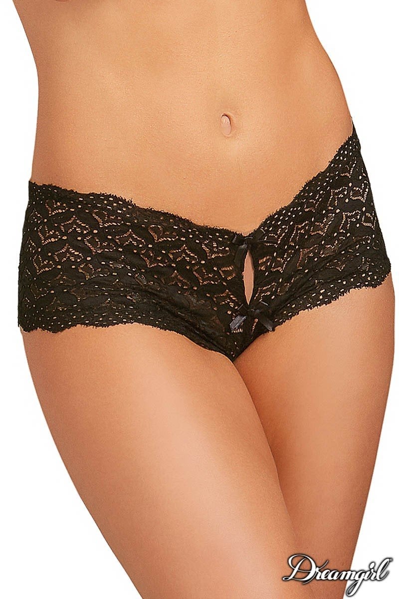 Heart Stretch Lace Panty