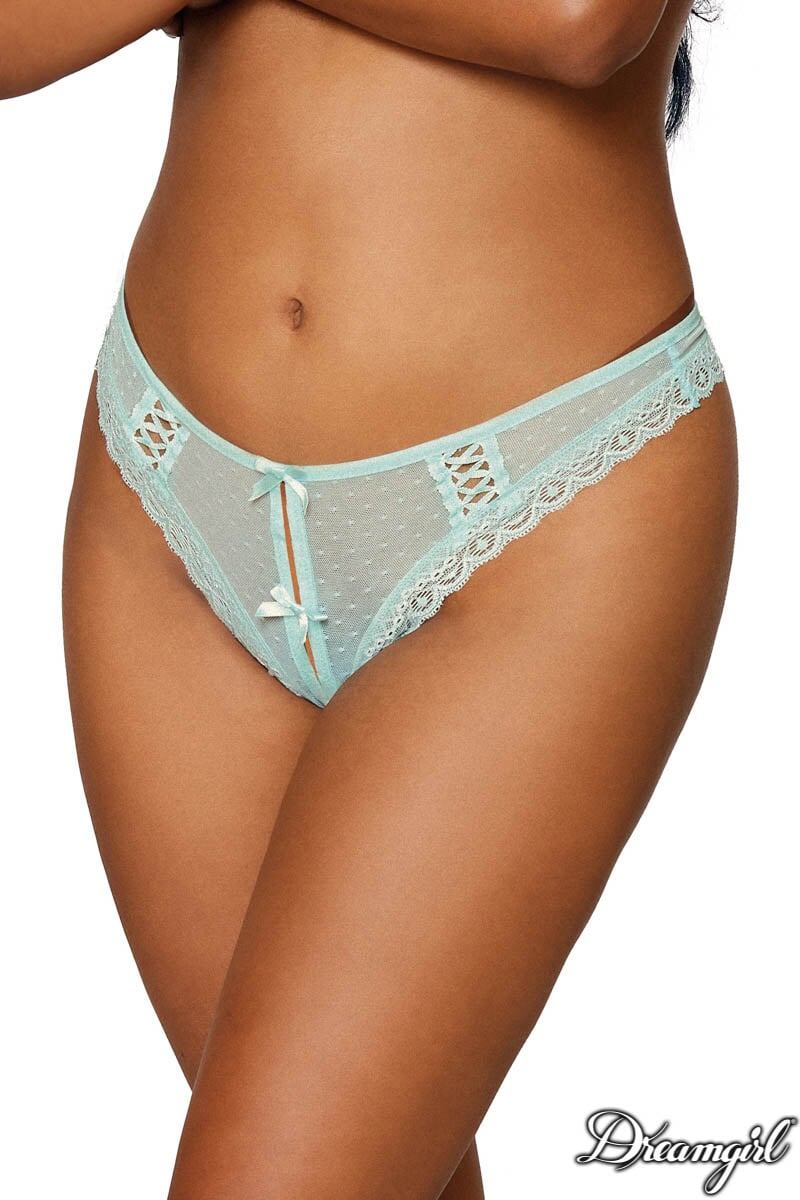 Open Dot Mesh Panty