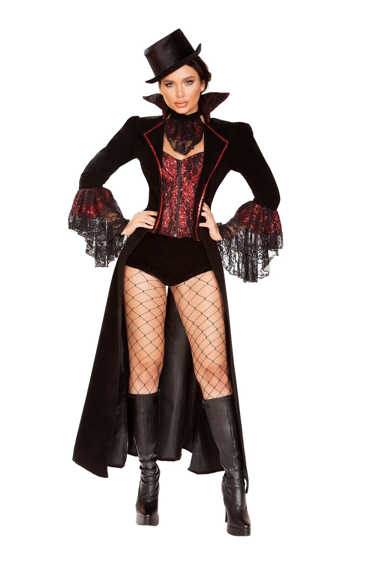 6pc Machinery Steampunk Costume Adult Women