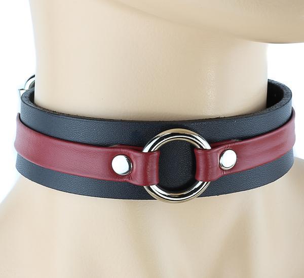 MIDDLE RING STRAP CHOKER