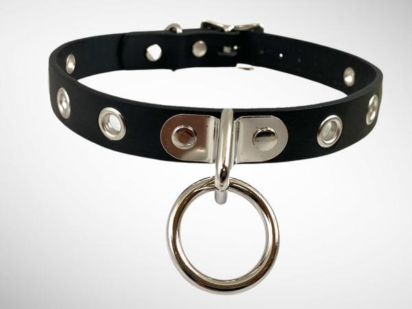 EYELET SUB BONDAGE CHOKER