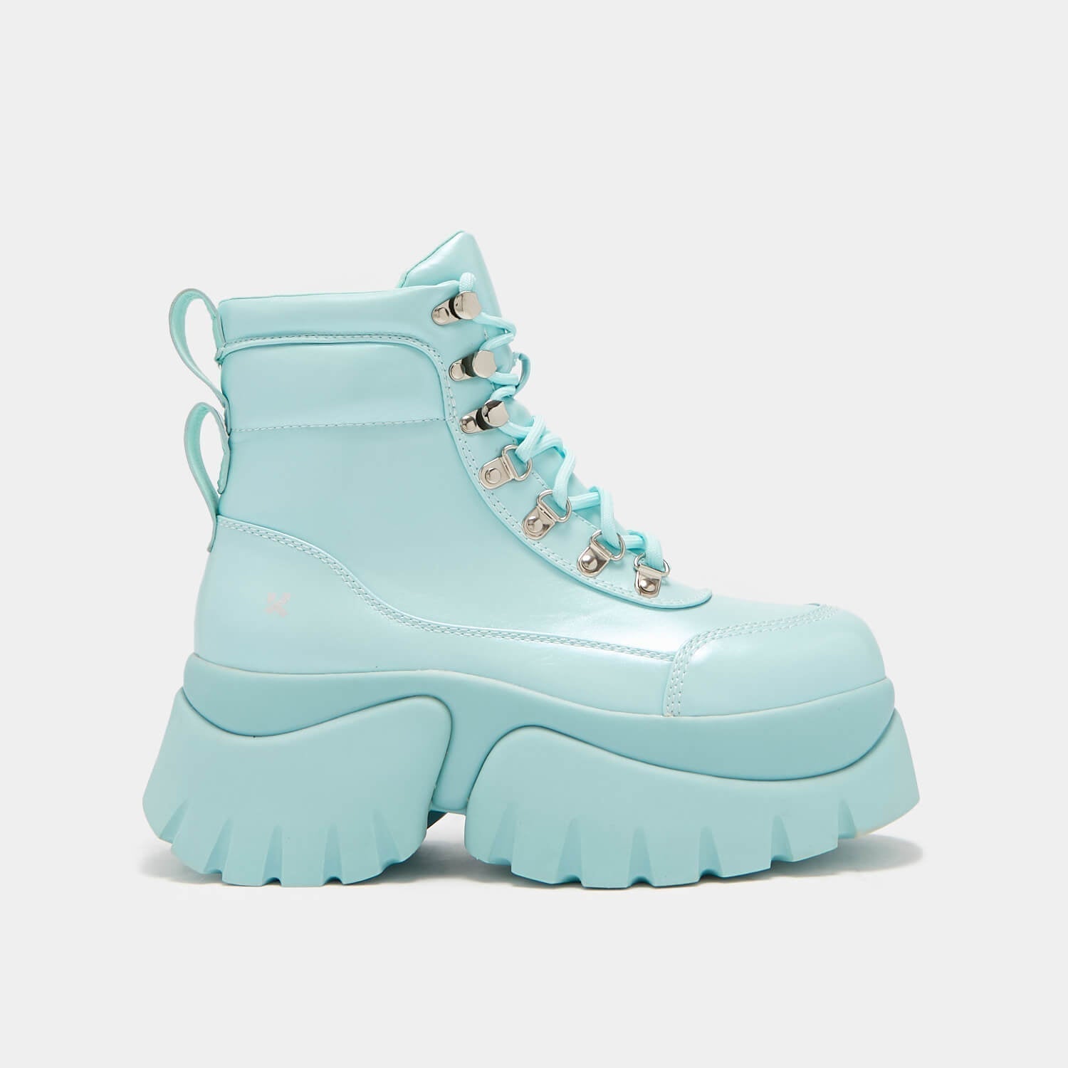 Gooey Baby Blue Platform Boots