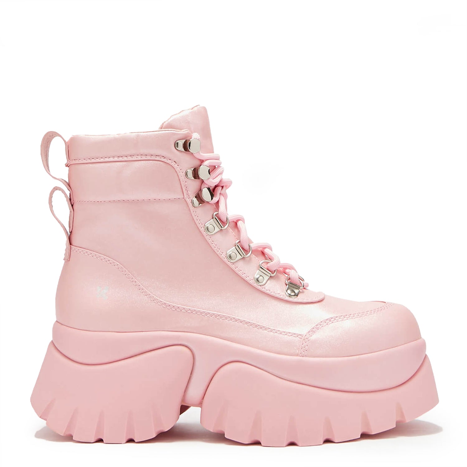 Gooey Bubblegum Platform Boots