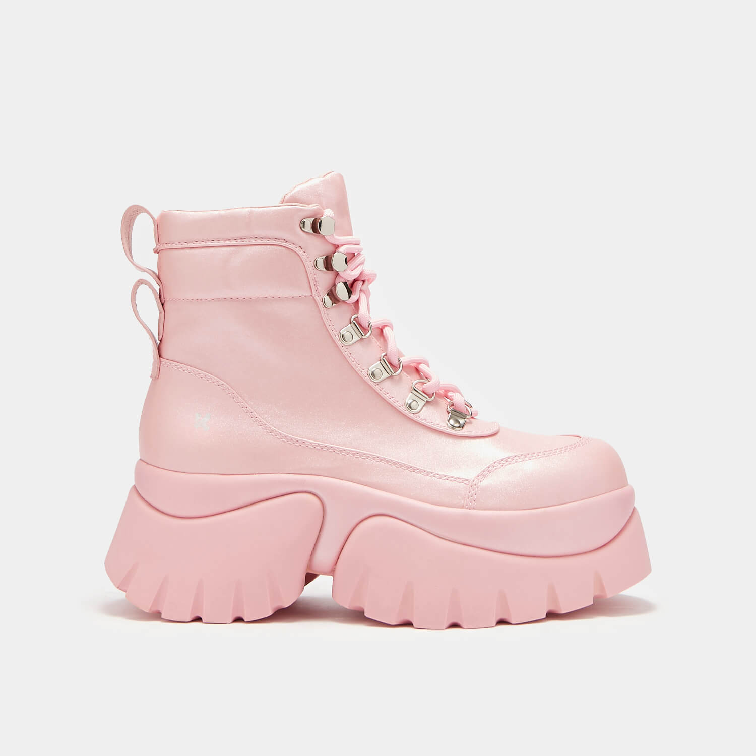 Gooey Bubblegum Platform Boots