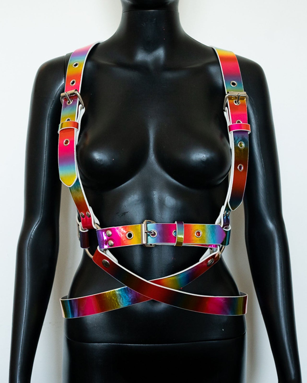 Double Strap Bra Harness with Choker