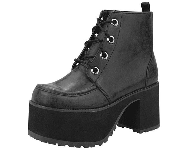 TUK-A8663L Distressed Ankle Nosebleed Boots | Buy Sexy Shoes at  