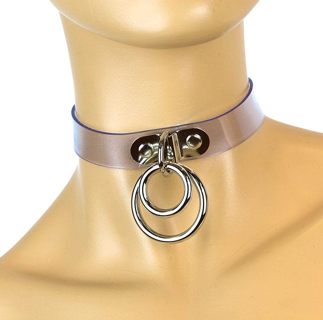 Double Ring Bondage Choker