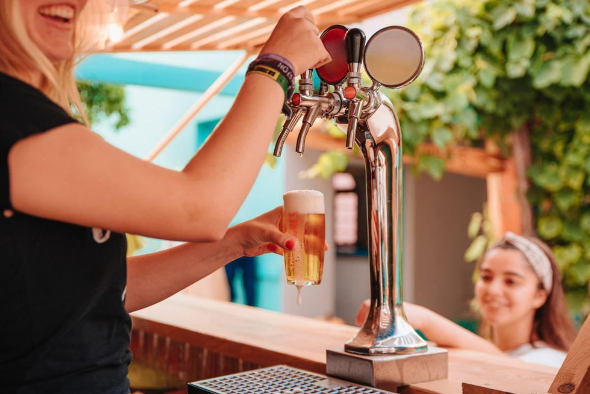 Choose Drinks on Tap