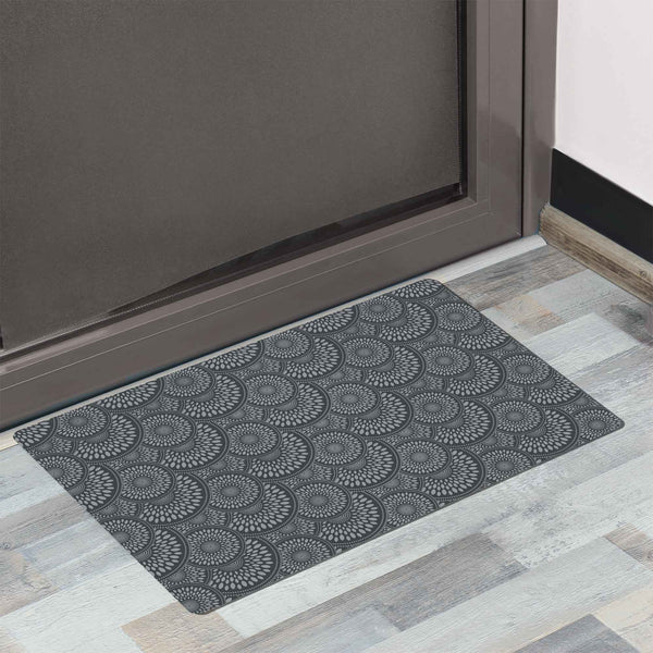 Ultra-Thin Floor Mat 24 x 18 ( 1/10 inch Thick) Gray / 6M