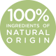 100% natural ingredients