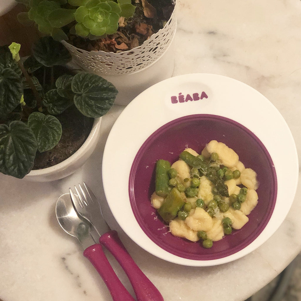 Pea and Asparagus Gnocchi