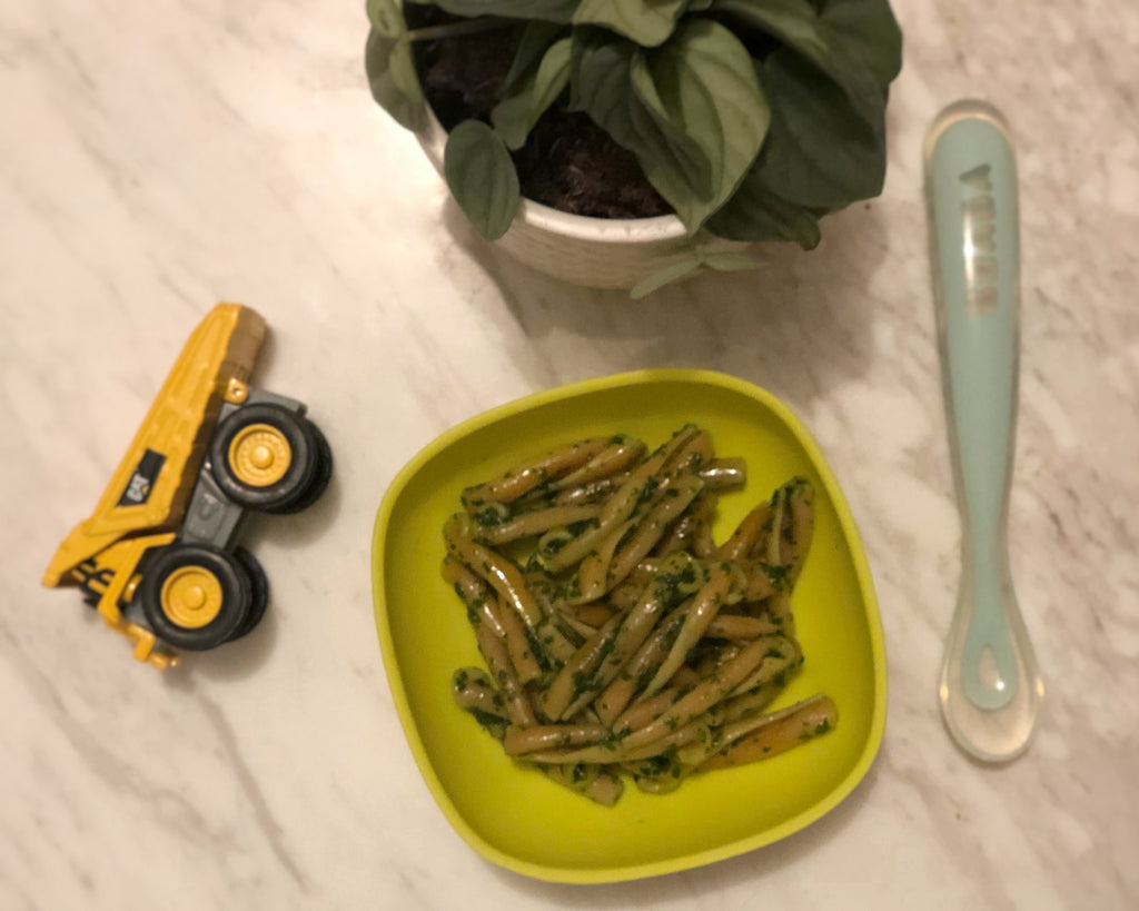 Kale Pesto with Gluten Free Chickpea Pasta