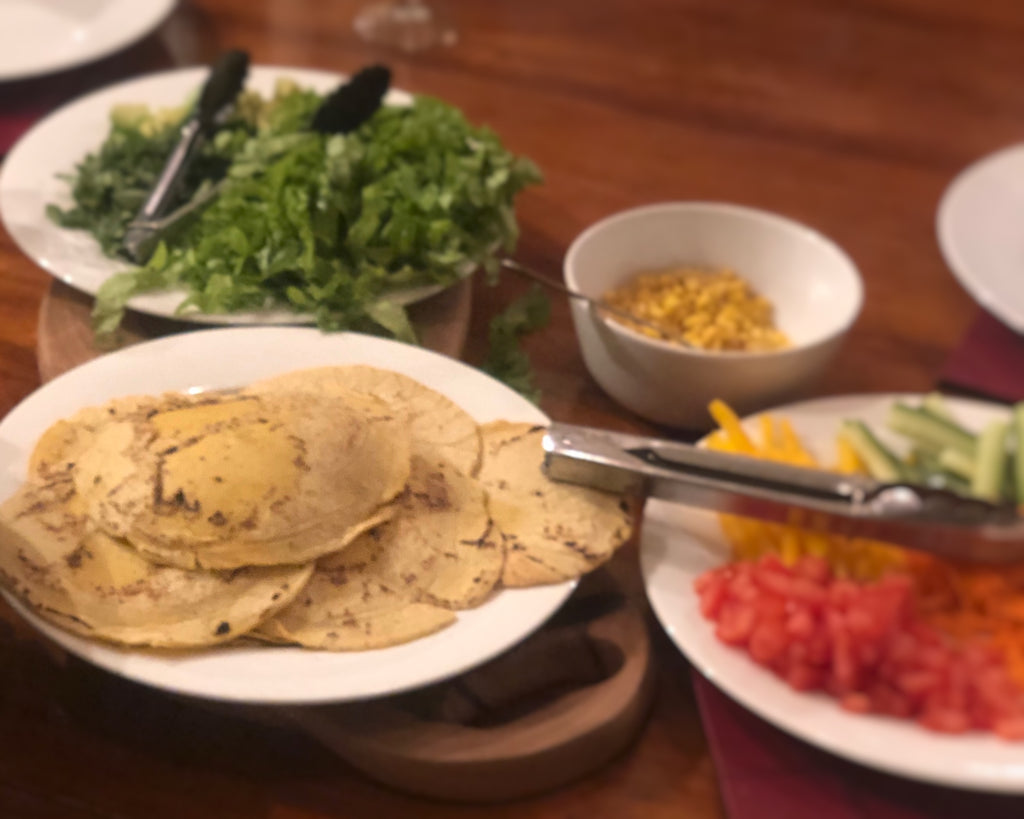 Homemade Flat Bread Tortillas