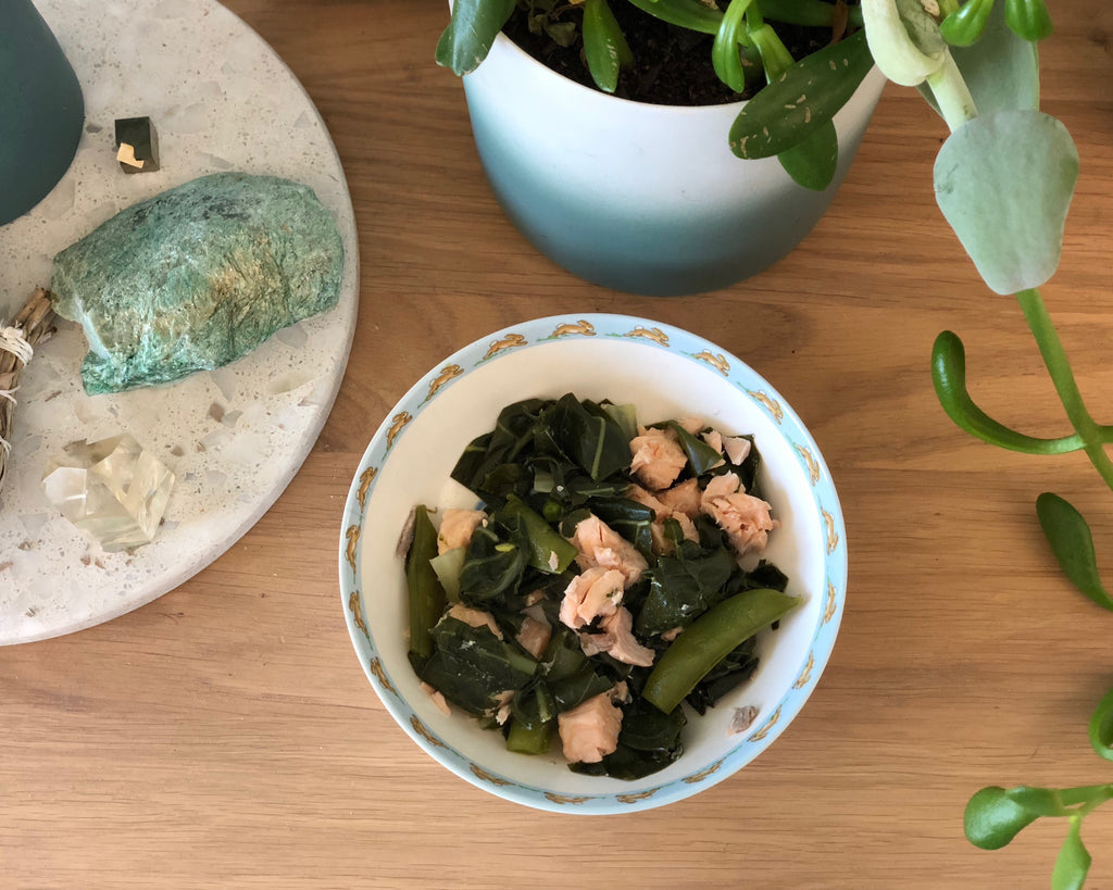 Steamed Fish and Asian Greens