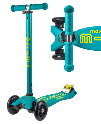 mini micro deluxe scooter green