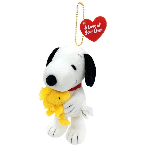 stuffed snoopy and woodstock