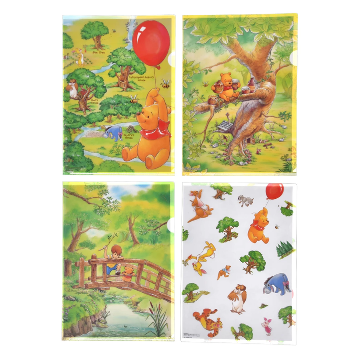 JDS - Winnie the Pooh & Friends 100 Acres of Forest Clear File Set