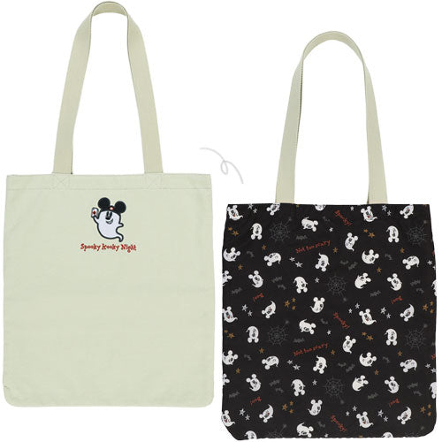 TDR - "Spooky Kooky Night" Disney Halloween 2022 Collection x Mickey Mouse Boo/ Ghost Tote Bag (Release Date: Sept 14)
