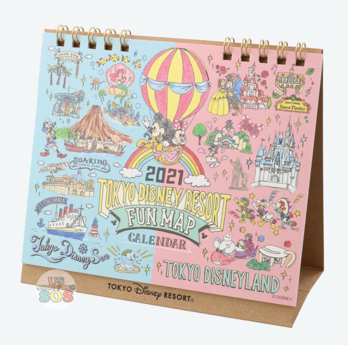 Tdr Schedule Book Calendar 21 Collection Tokyo Disney Resort F Usshoppingsos