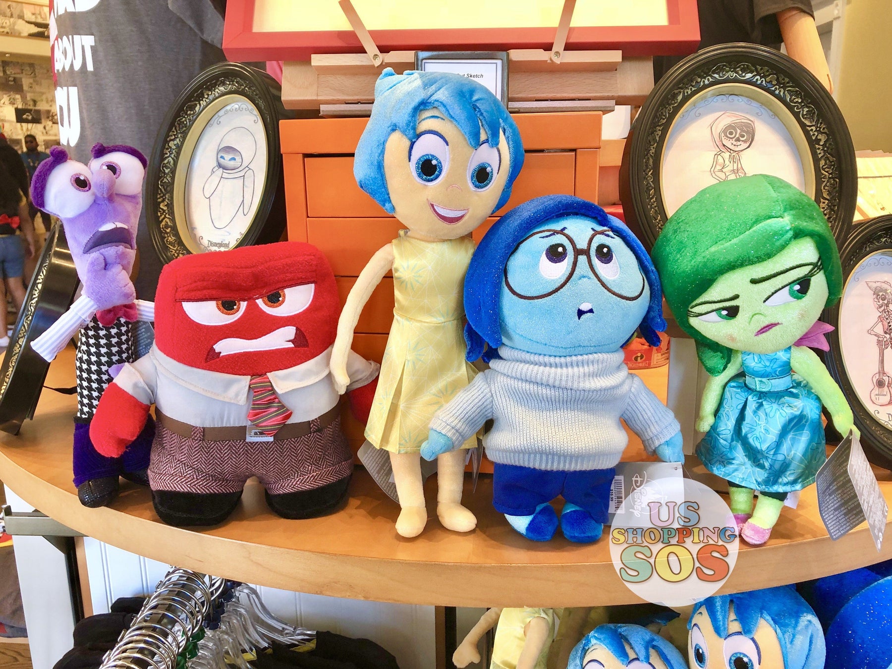 inside out plush characters